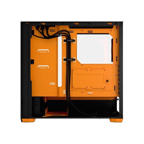 Fractal Design | Pop Air RGB | Side window | Orange Core TG Clear Tint | ATX, mATX, Mini ITX | Power supply included No | ATX - 9